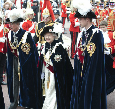 Foreign Monarchs at the Order of the Garter Service